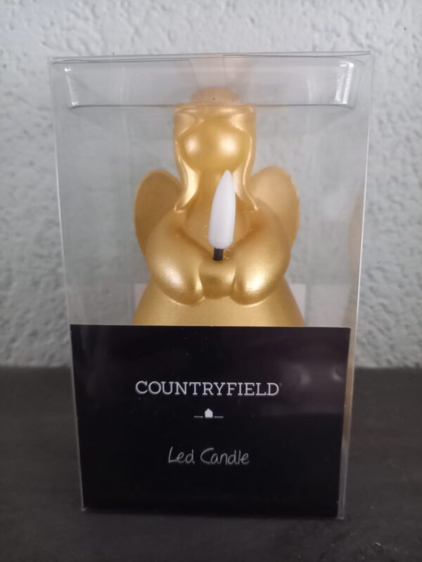 Kaars, Led, Engel, Countryfield